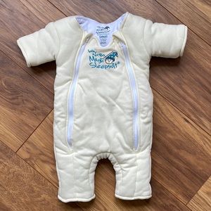 Baby Merlin’s Magic Sleepsuit Cream Color Size Small 3-6 Months